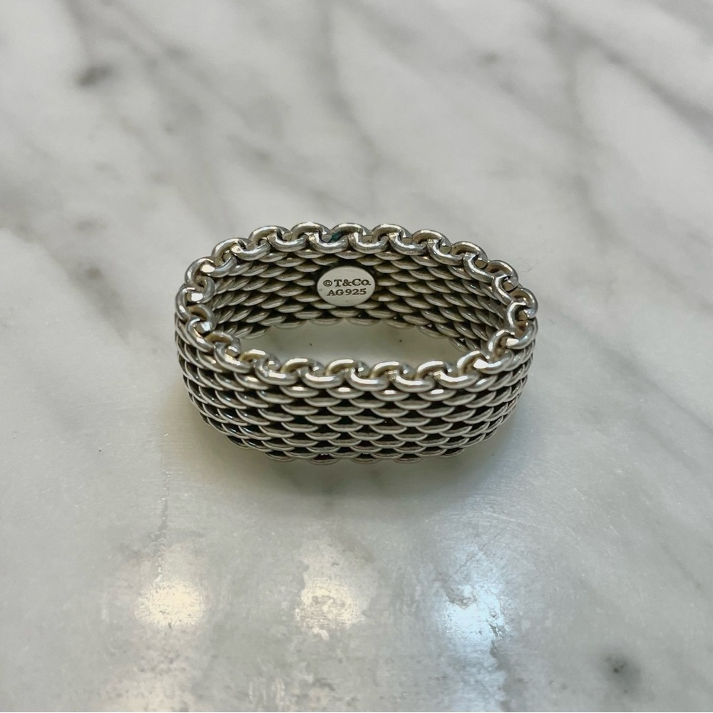 Somerset Ring — Tiffany &. Co. Sterling Silver — Authentic